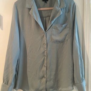 Mint Green Button Up